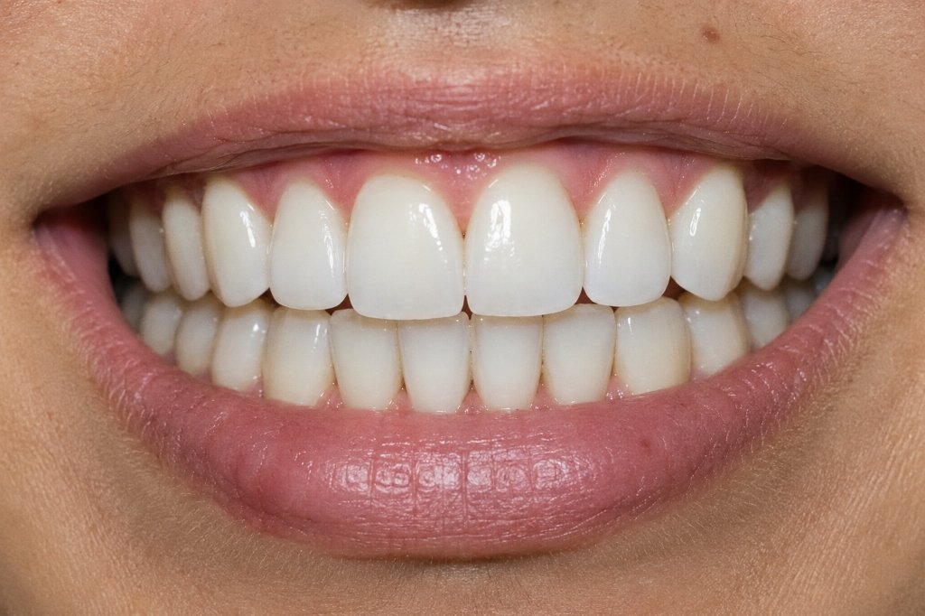 After Treatment - Healthy Aligned Smile